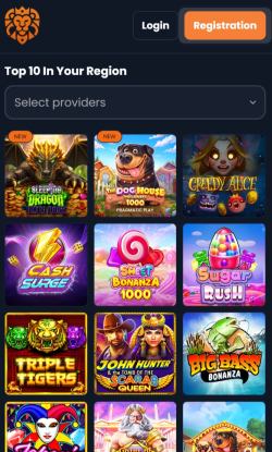 Plaats meteen je eerste storting in het LuckyLion casino